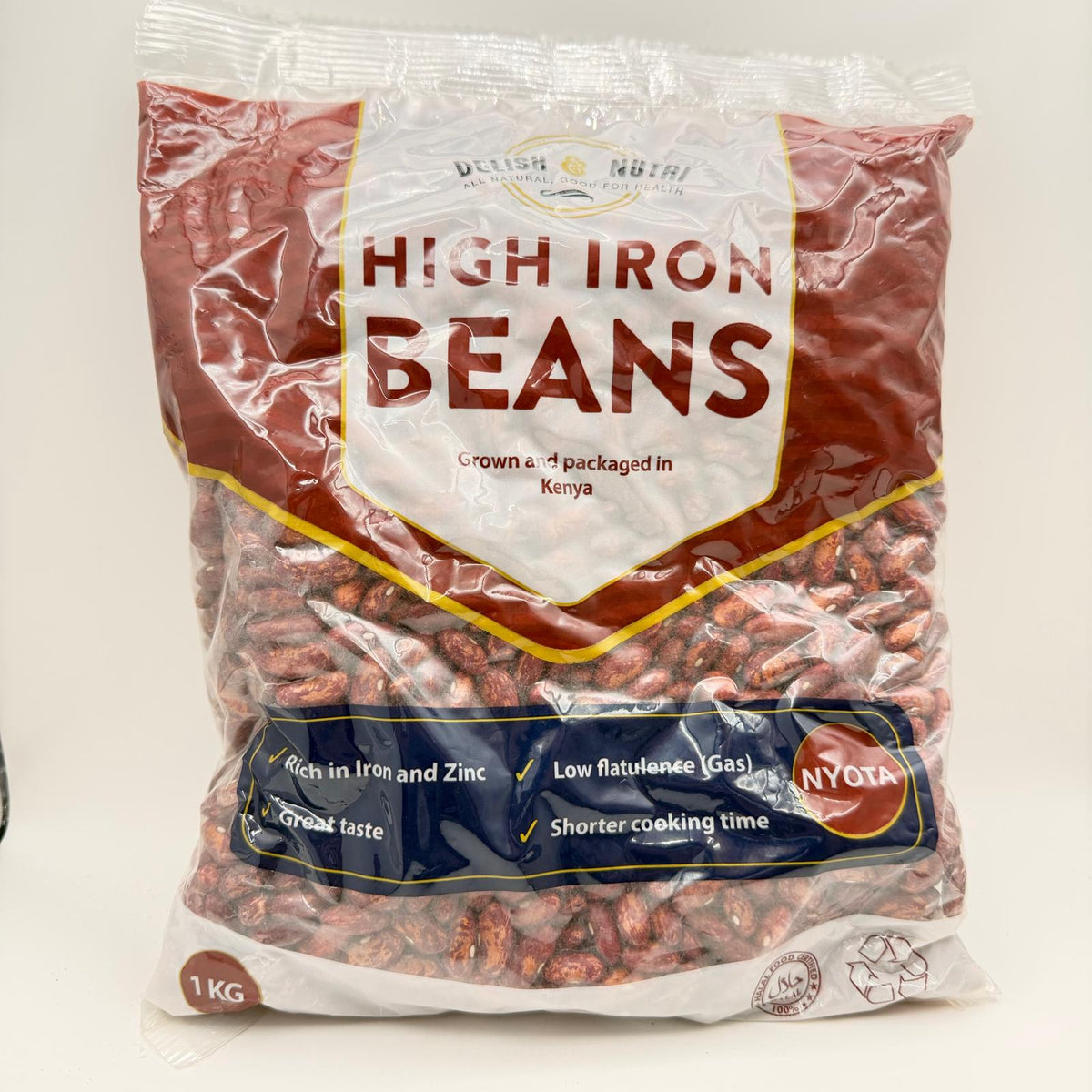 Delish & Nutri High Iron Beans 1kg