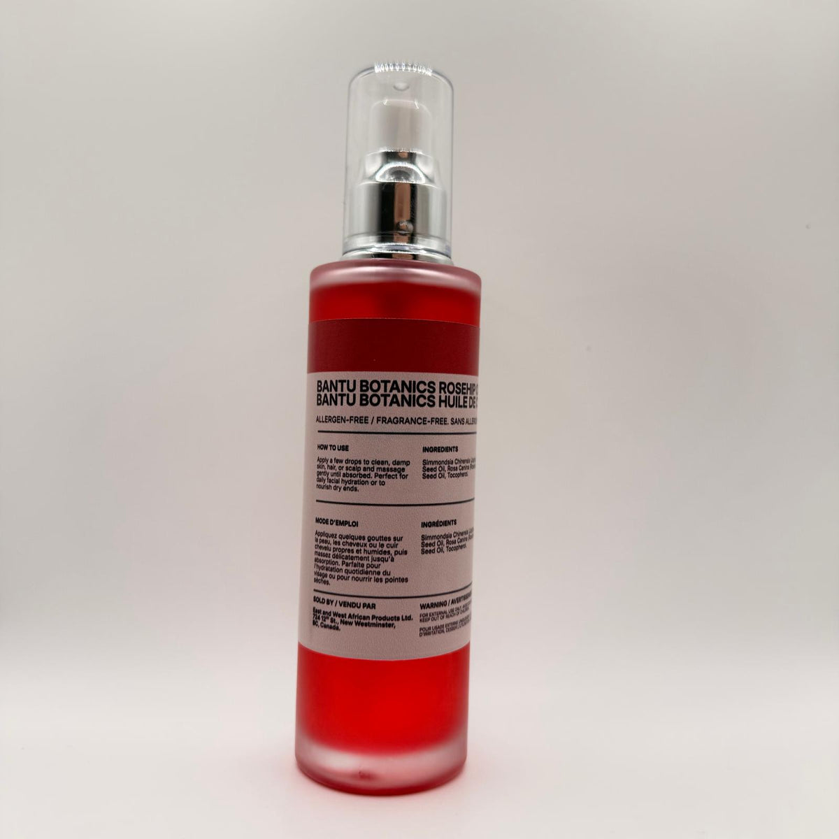 Bantu Botanics Rosehip Oil