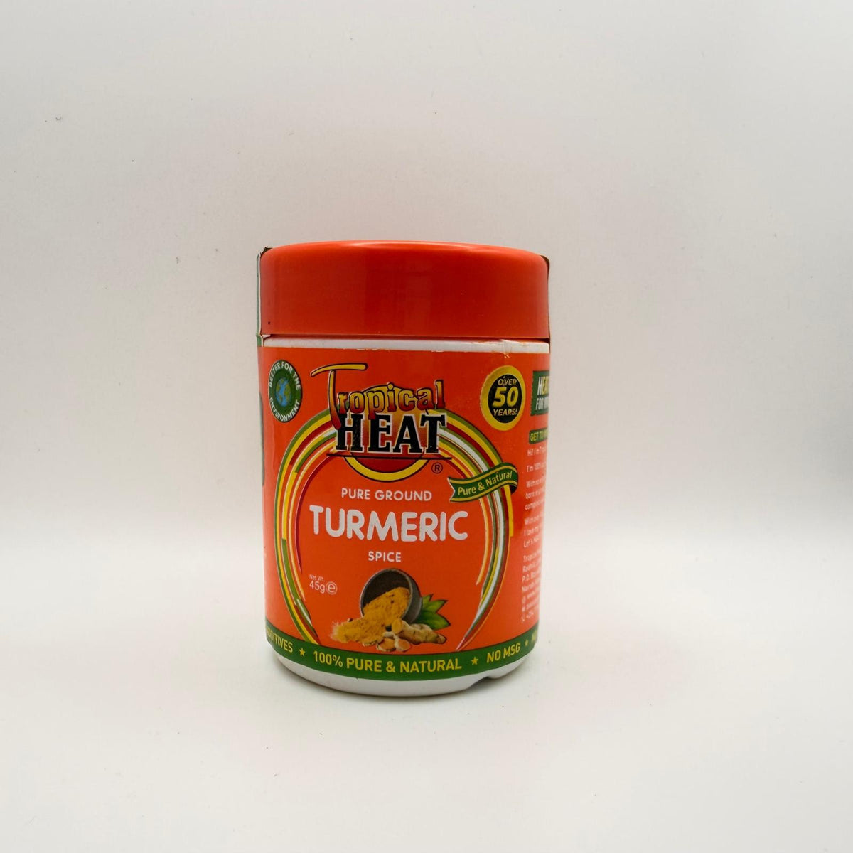 Tropical Heat Ground Tumeric Powder 45g