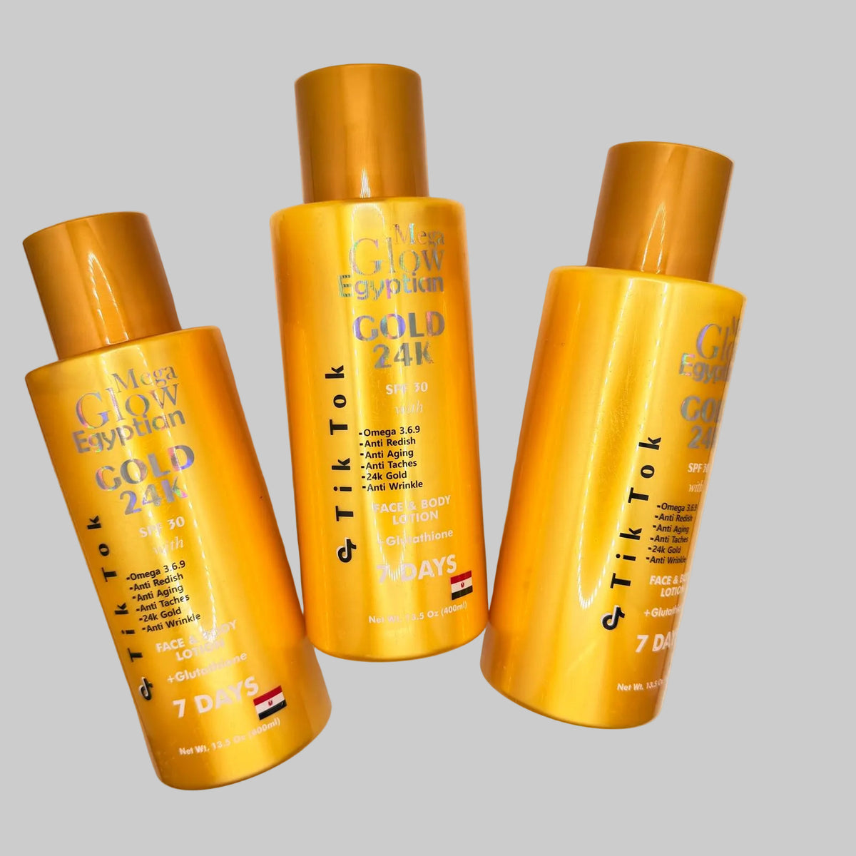 Mega Glow Egyptian 24K Gold Lotion