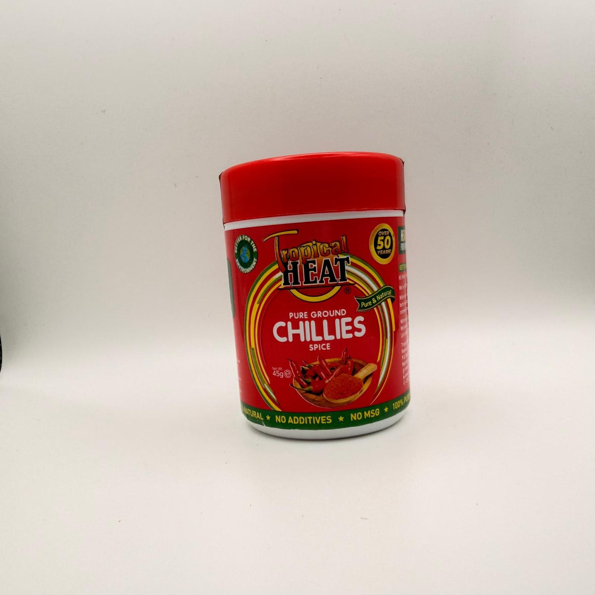 Tropical Heat Ground Chillies 45g